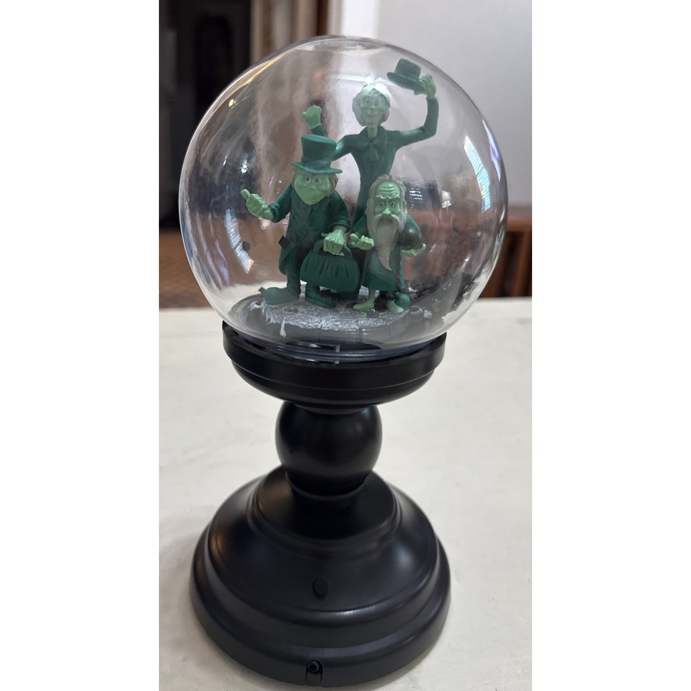 Disney Haunted Mansion Hitchhiking Ghosts Light Music Animated Globe Halloween